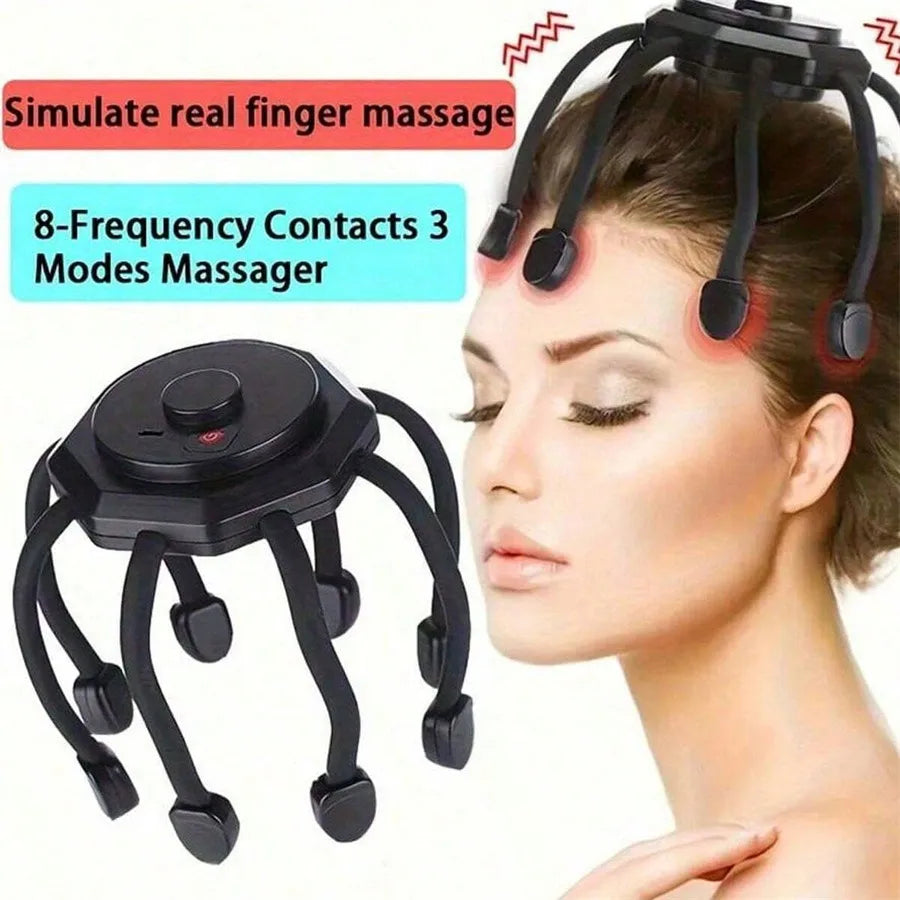 Cordless Electric Scalp Massager - Urbizia