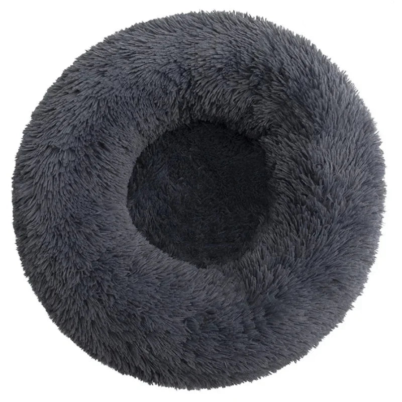 CozyRound™ Plush Pet Bed (40–90cm) - Urbizia