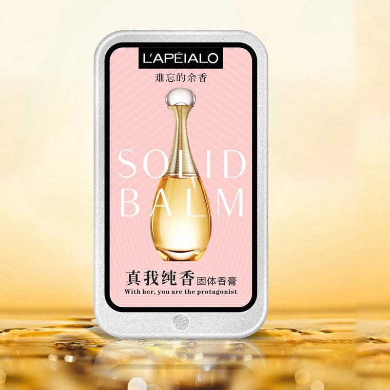Solid Perfume Balm for Long-Lasting Fresh Fragrance