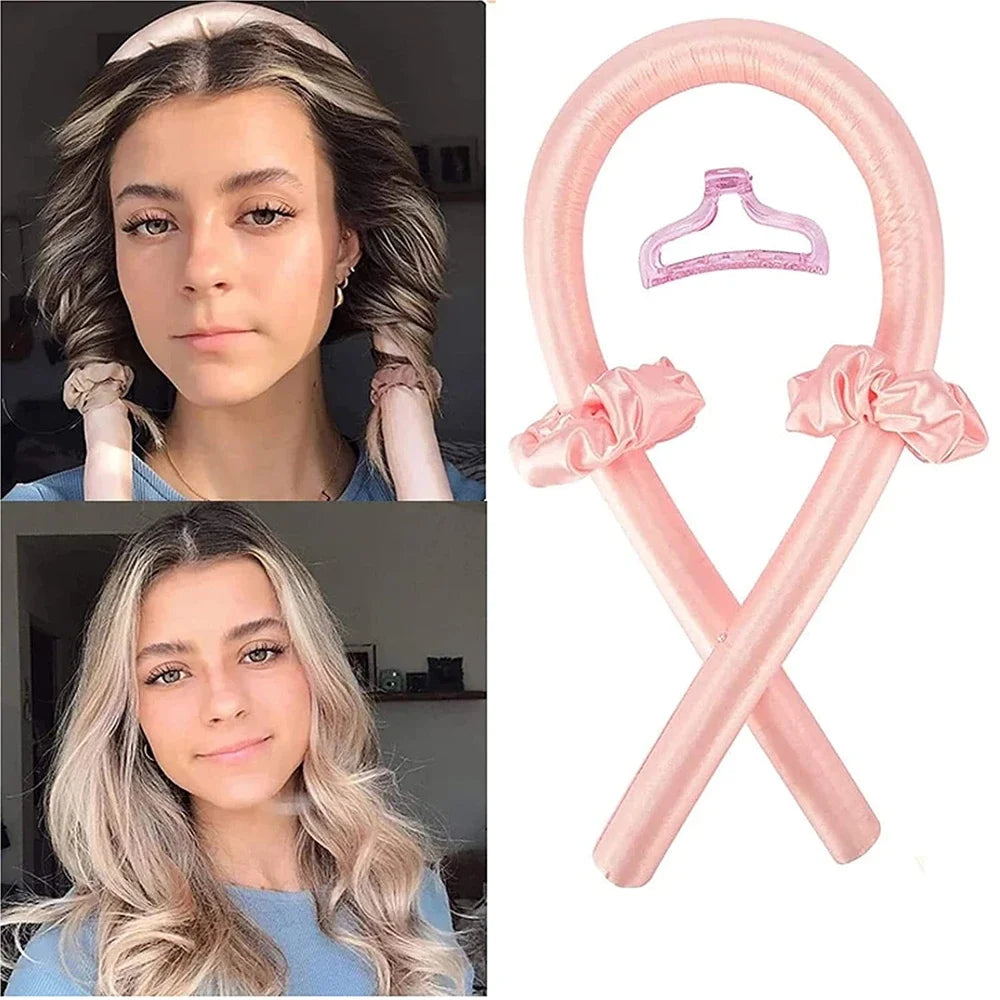 Heatless Curling Rod Headband - Urbizia