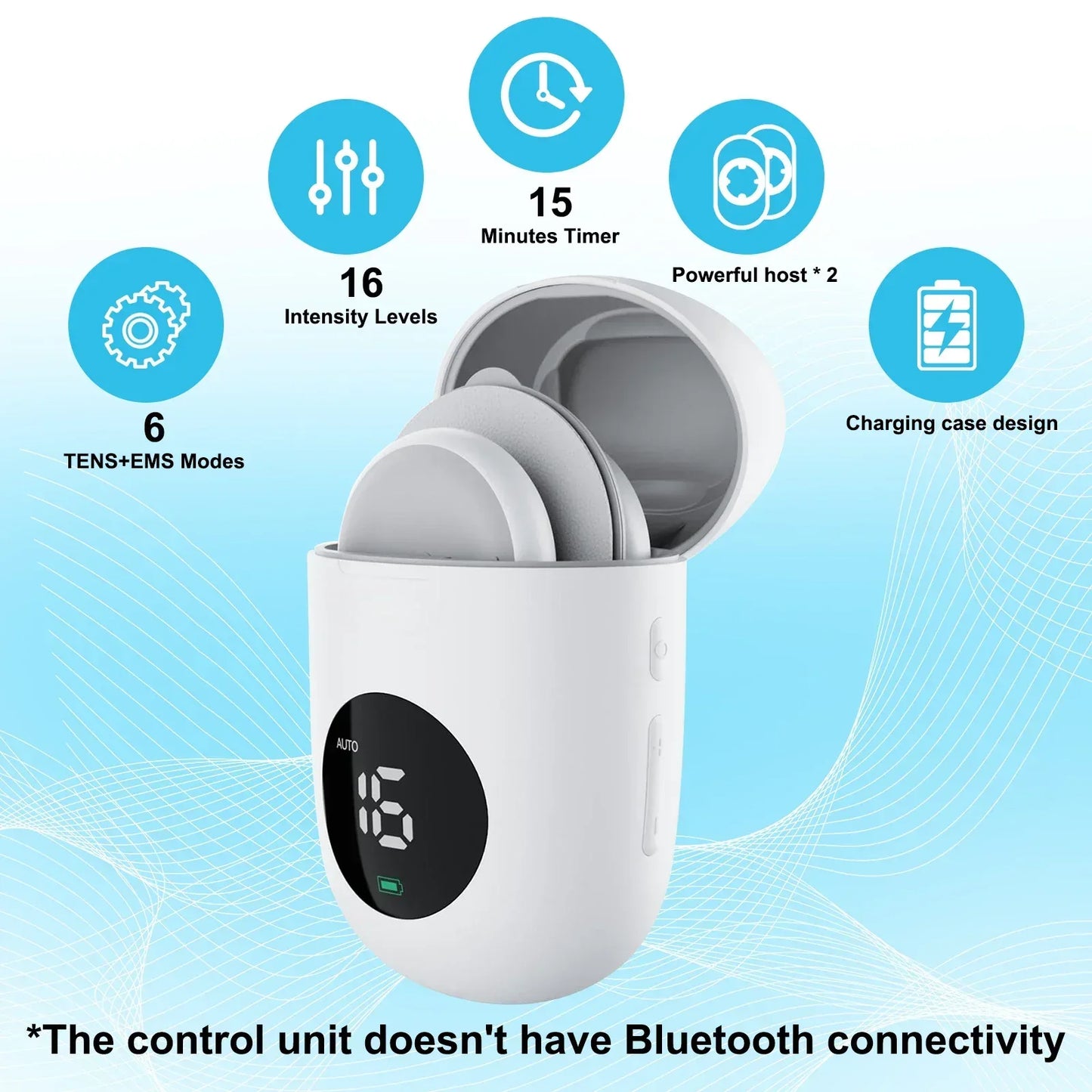 Masgre Wireless TENS EMS Muscle Stimulator - Urbizia