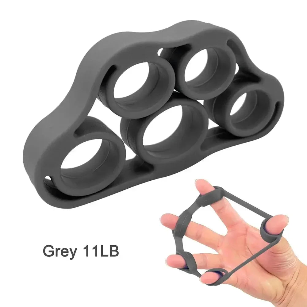 Silicone Five-Finger Training Hand Expanders Exerciser Wrist Stretcher Finger Gripper Expander Strength Rehabilitation Tensioner - Urbizia