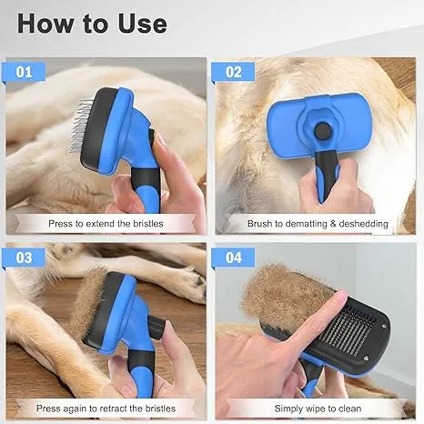 Self Cleaning Shedding Brush - Urbizia