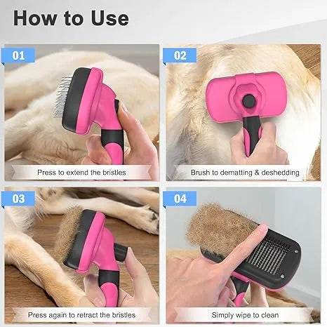 Self Cleaning Shedding Brush - Urbizia