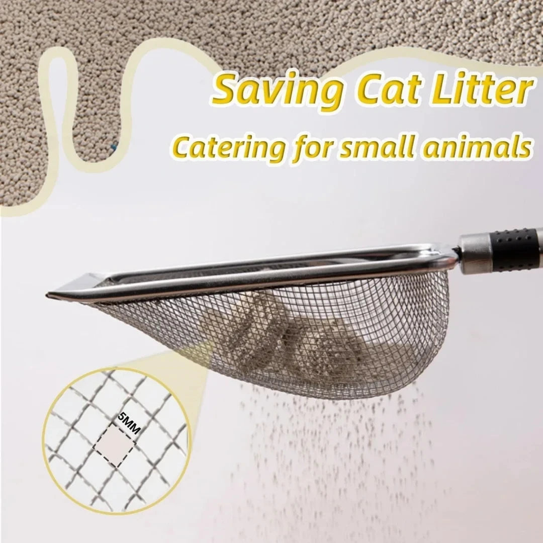 Stainless Steel Cat Litter Scoop - Urbizia