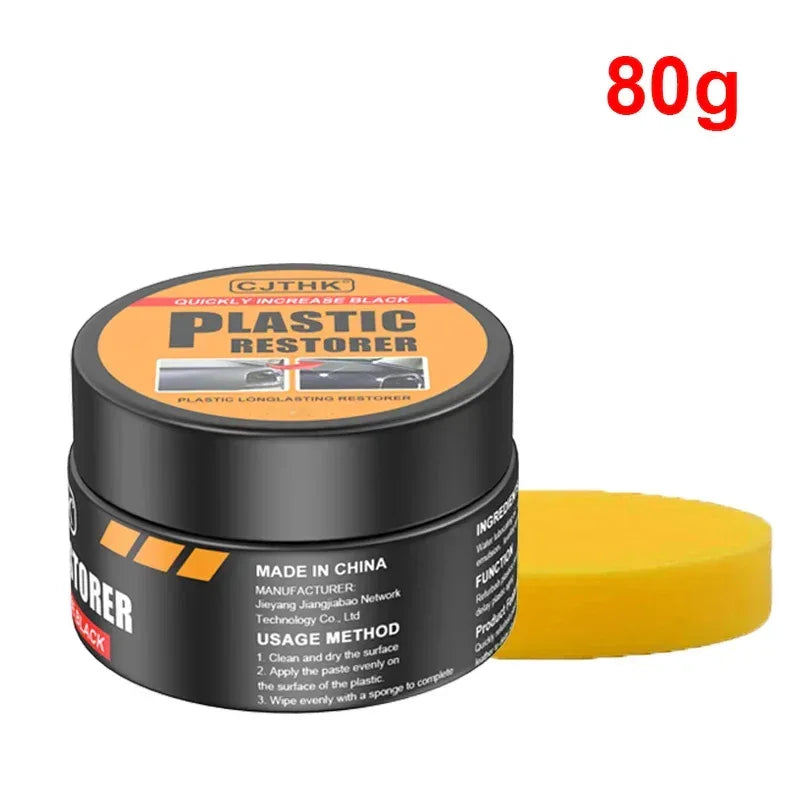 Car Plastic Restorer Back To Black Gloss Auto Interior Leather & Panel Renewal Wax Coating Agent Auto Polish And Repair Coating - Urbizia