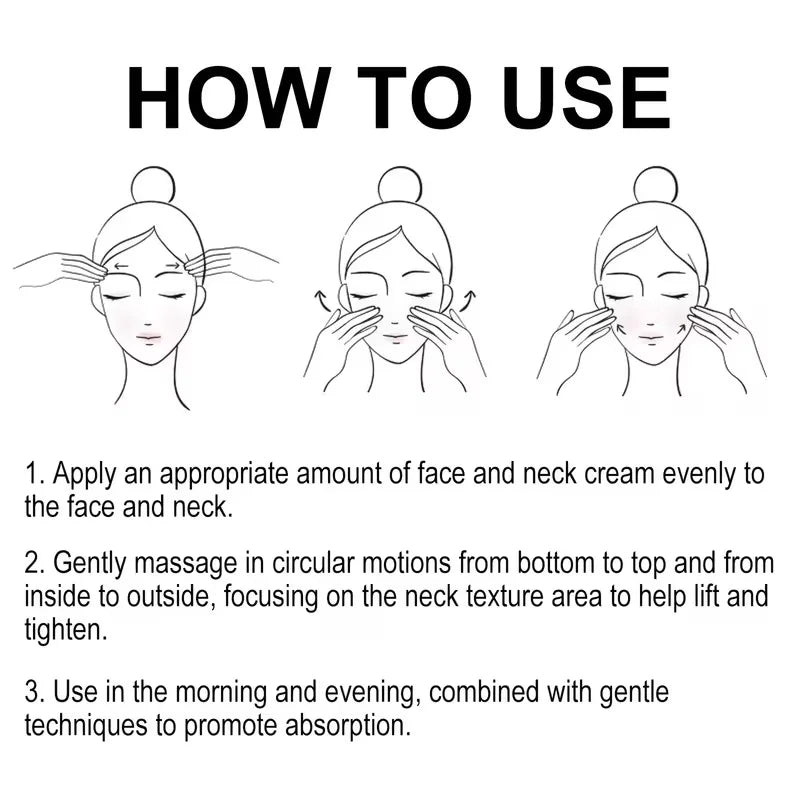 Instant Lift And Firming, Turmorie Facial And Neck Lift Gel Stick, Wrinkles Appear Reduced,