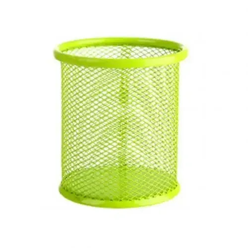 1Pcs New Pencil Holder Office Desk Metal Mesh Square Pen Pot Cup Case Container Organiser Durable Pencil Case - Urbizia