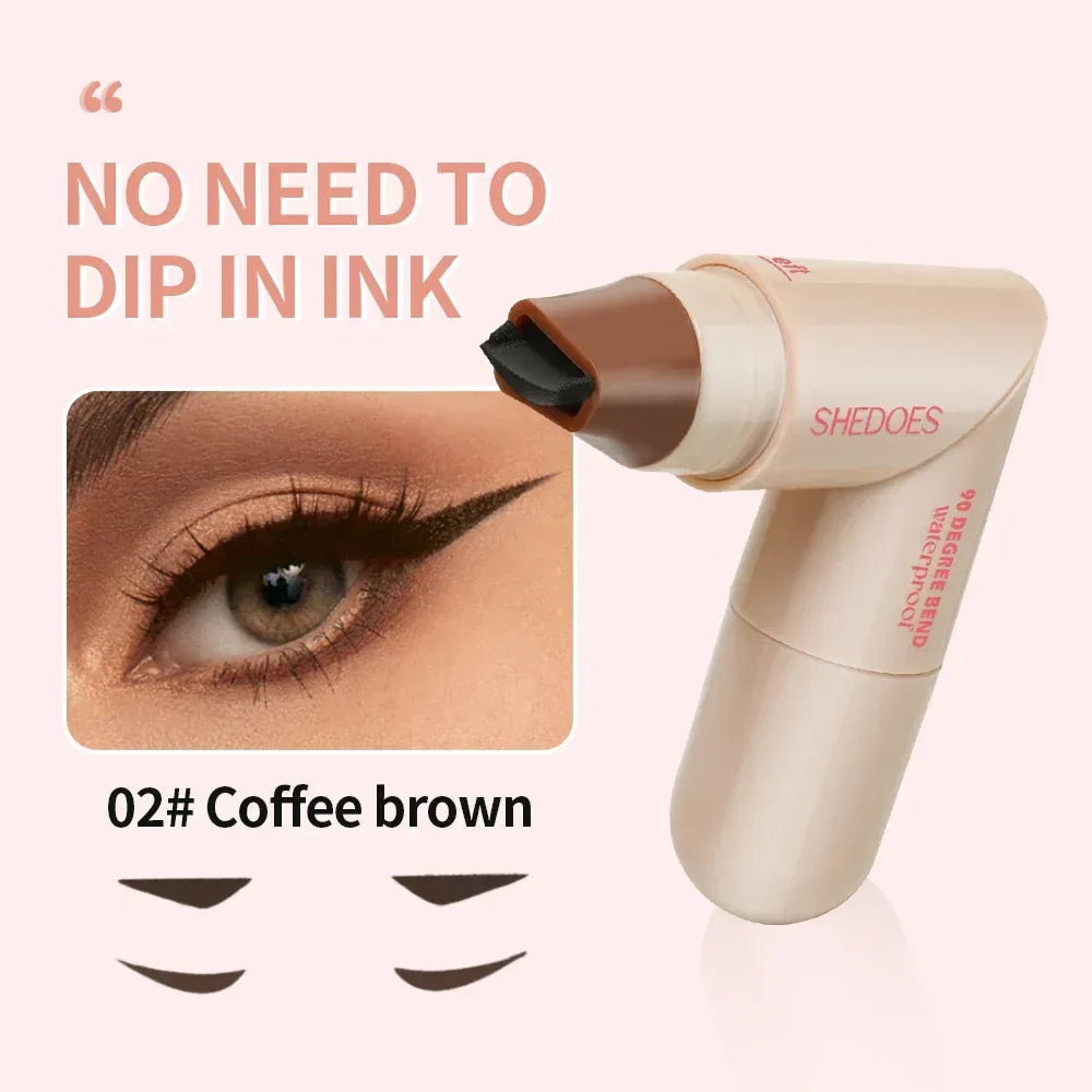1PC eyeliner pen waterproof, fast drying, durable, smooth and easy to color, creating natural eye makeup - Urbizia