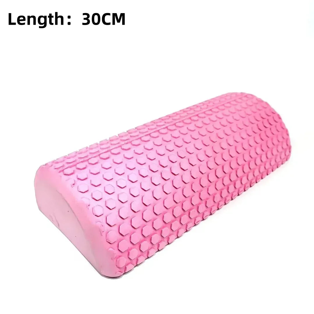 30/33cm Fitness Foam Roller Yoga Massage Roller EPP Pilates Foam Body Muscle Massage Roller Therapy Exercises Gym Home Exercise - Urbizia