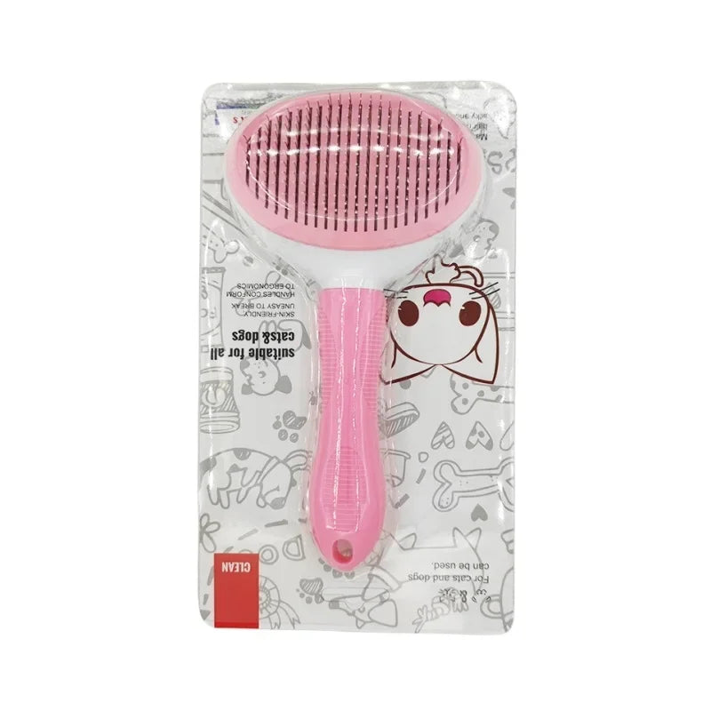 Self-cleaning Pet Hair Removal Comb - Urbizia