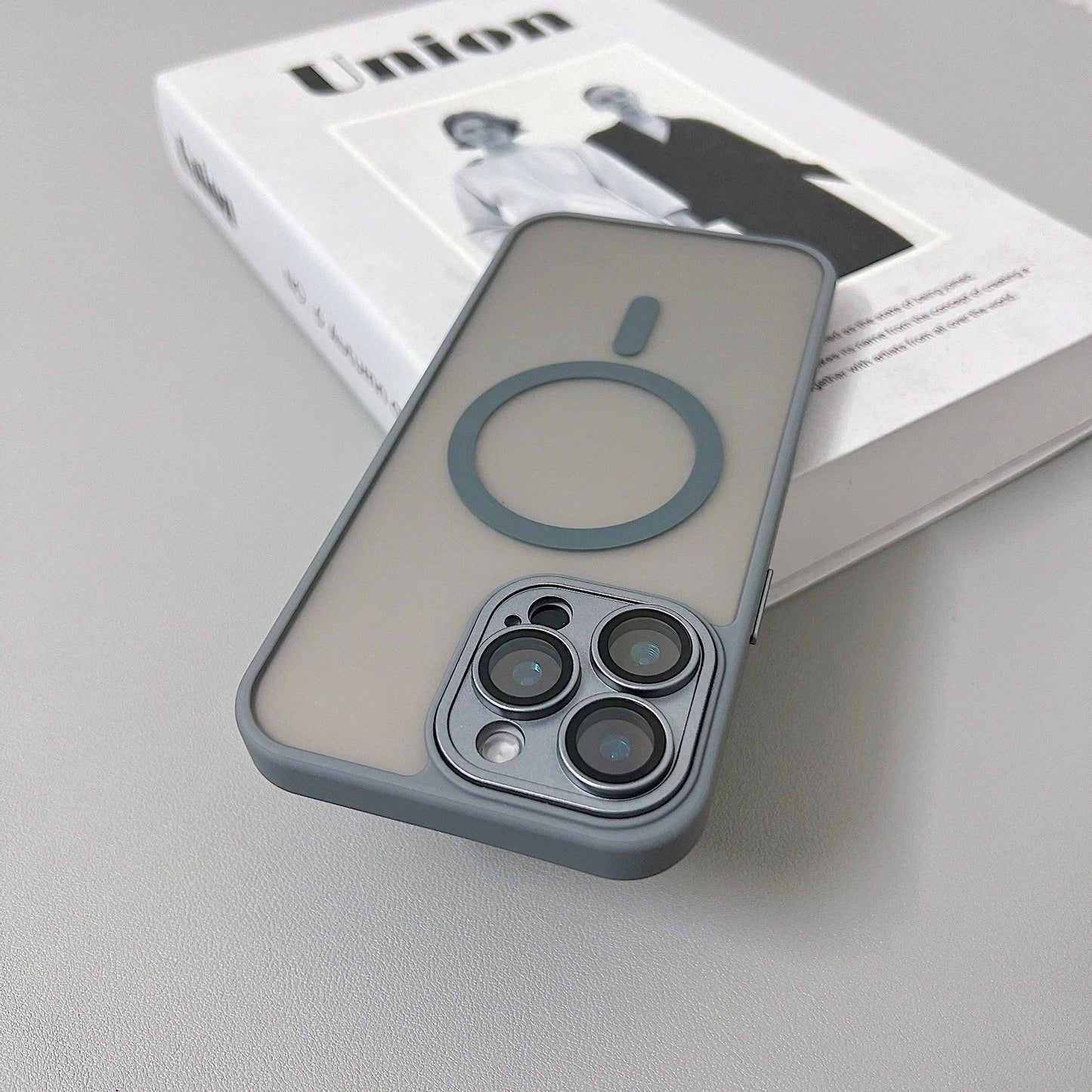Magnetic Matte Translucent Armor Shockproof Case For iPhone 17 16 15 14 13 12 11 Pro Max Plus Magsafe Wireless Charge Cover2026