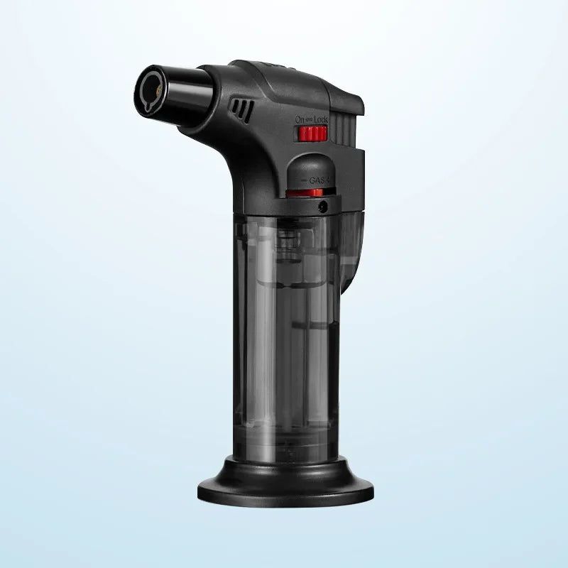 HONEST Jet Butane Gas Lighter – Windproof Metal Cigar & Kitchen Torch Lighter