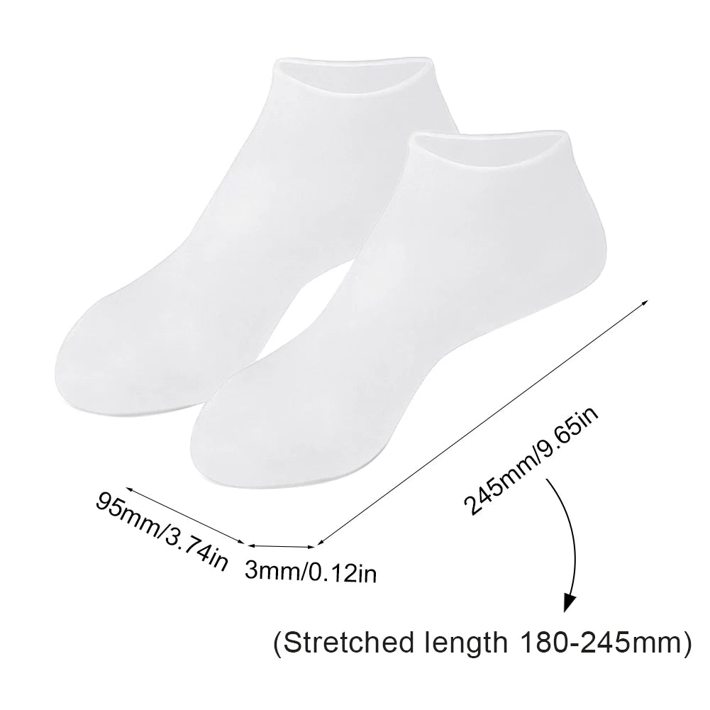 Silicone Socks and Gloves for Spa Day - Urbizia