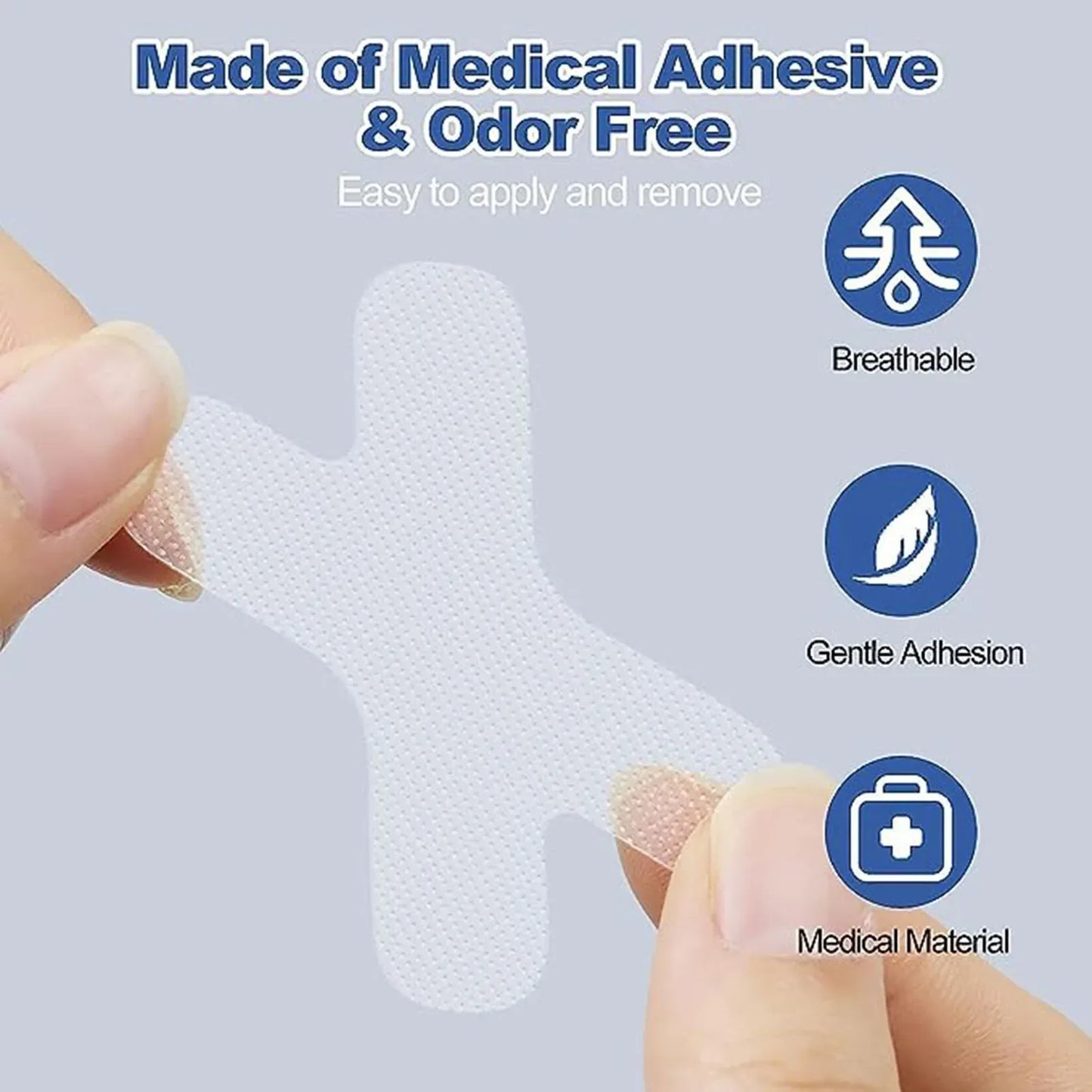 Anti Snoring Mouth Tape – Transparent Sleep Aid - Urbizia