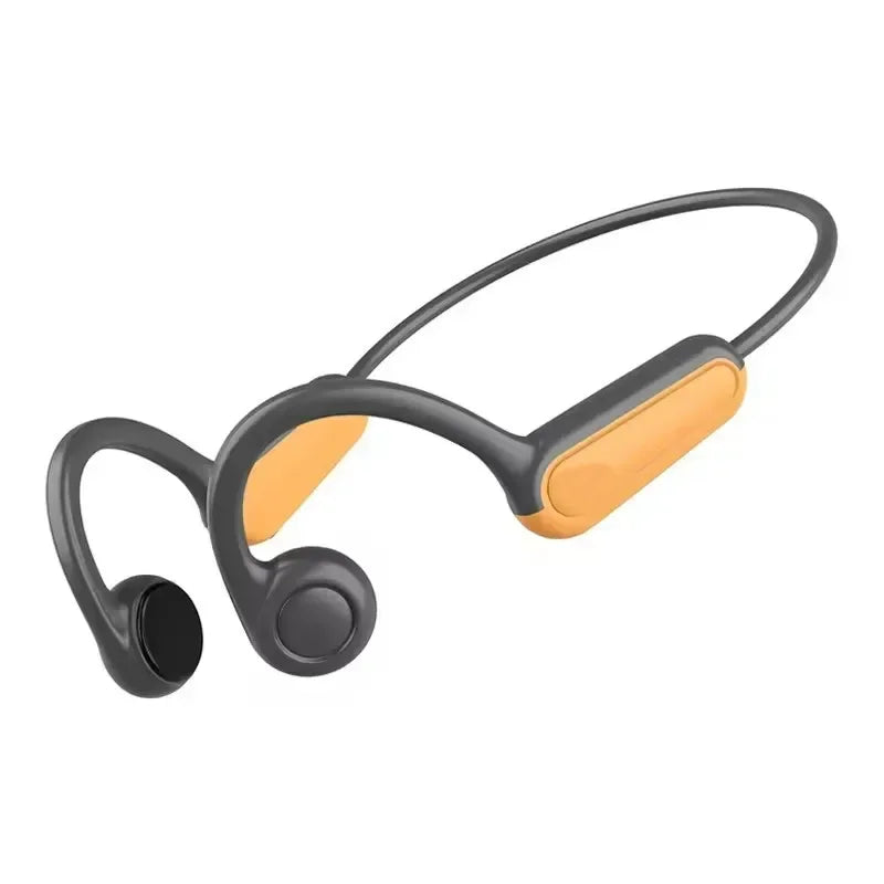 NEW Real Bone Conduction Sport Headphone Wireless Earphone Bluetooth-Compatible Headset Hands-free with Mic for Running - Urbizia
