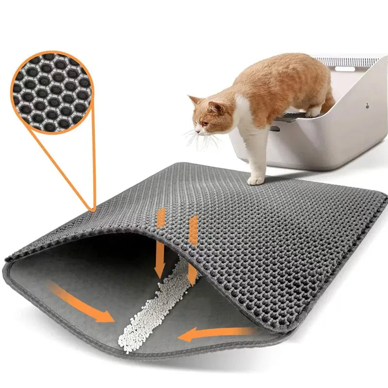 Waterproof Double Layer Litter Mat - Urbizia