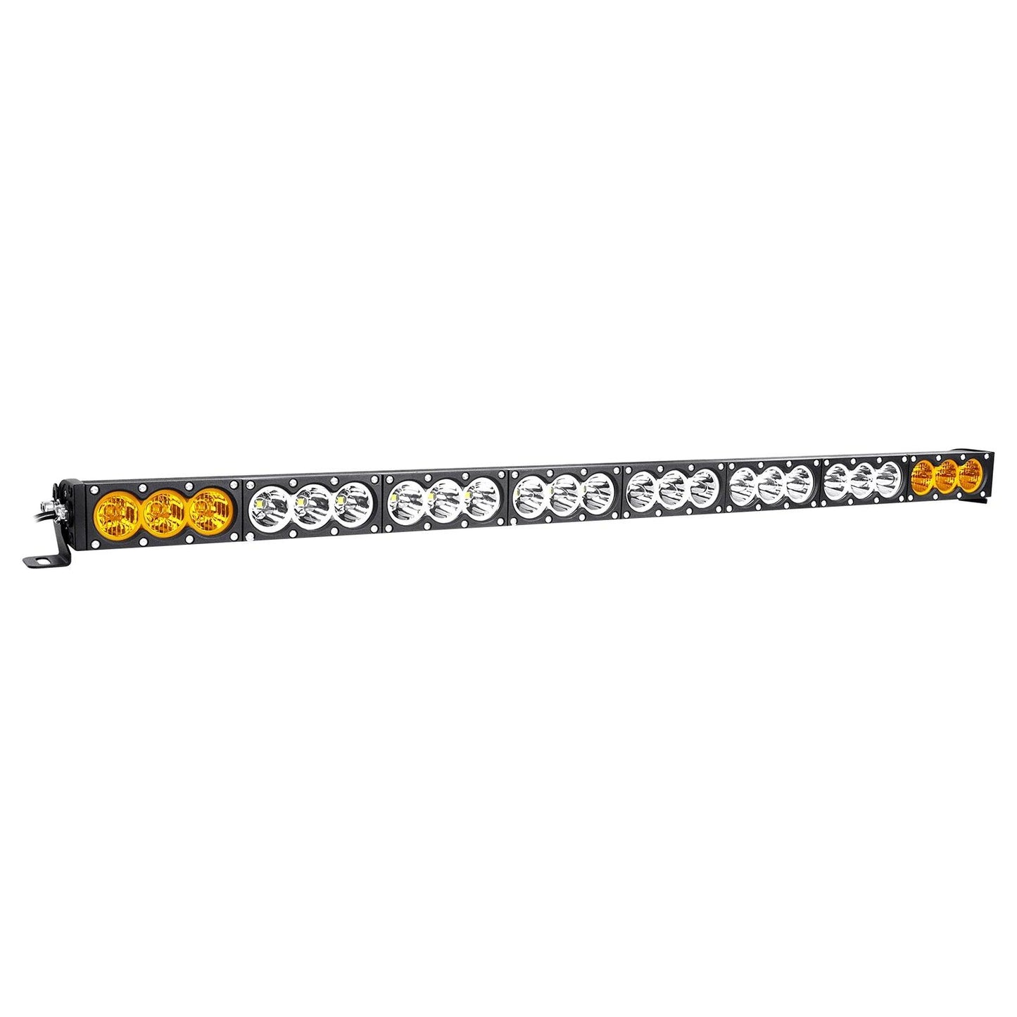 6-54 inch 30-300W LED Bar 4x4 with 12v Wire Harness Kit, LED Light Bar for Offroad Vehicles Trucks ATV, Amber White Fog Light