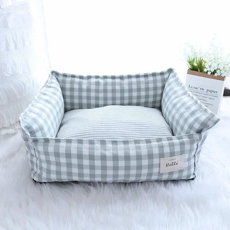 Bed For Dog Cats Puppy House Kennel For Indoor Dogs Small Medium Cat Pet Sofa Sleeping Bed Furniture Pet Supplies Accessories - Urbizia