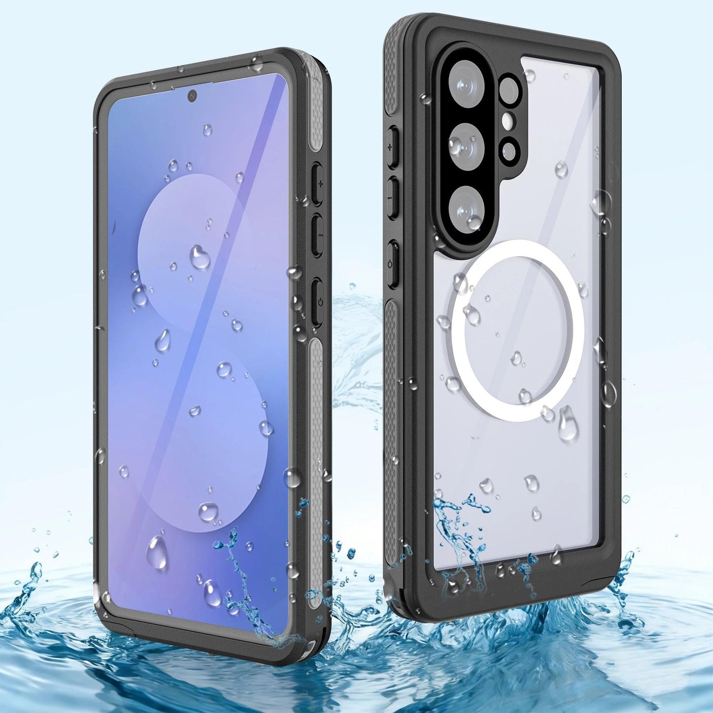 Waterproof case suitable for Samsung S26 Ultra and S26, essential for swimming, IP68 fully sealed phone case, hot-selling