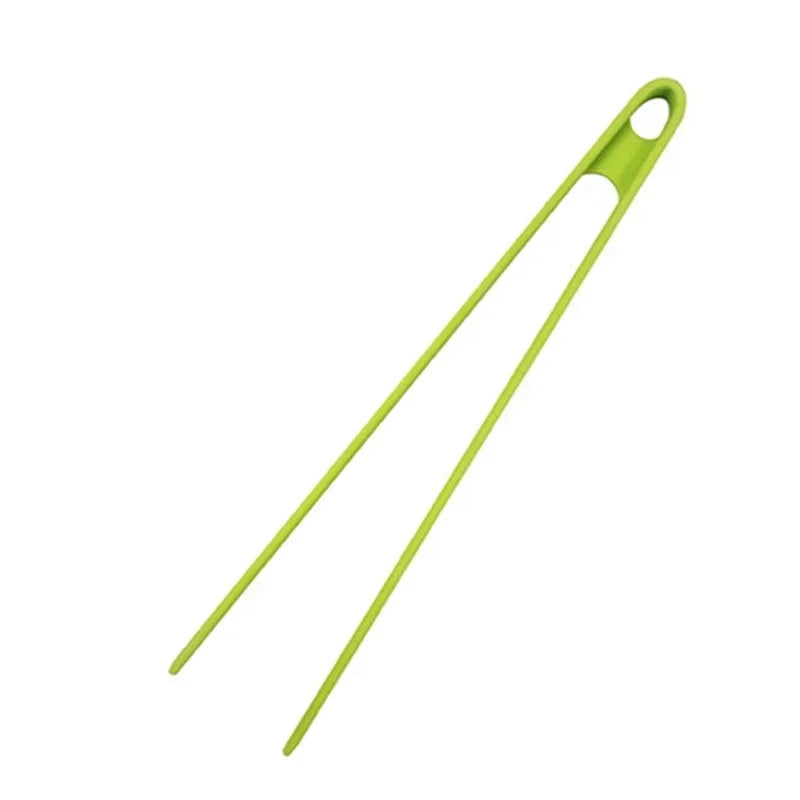 Silicone Anti-Slip Food Tongs – Heat Resistant BBQ & Kitchen Clip (22cm)