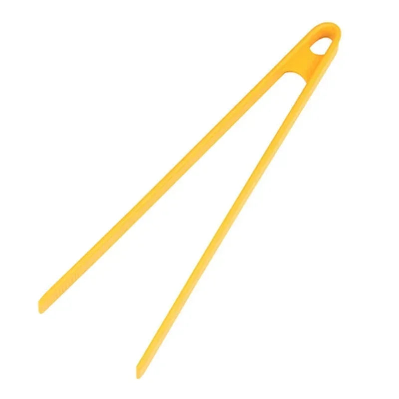 Silicone Anti-Slip Food Tongs – Heat Resistant BBQ & Kitchen Clip (22cm)