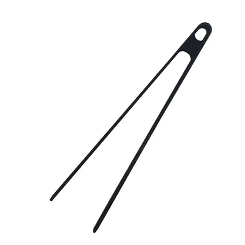 Silicone Anti-Slip Food Tongs – Heat Resistant BBQ & Kitchen Clip (22cm)