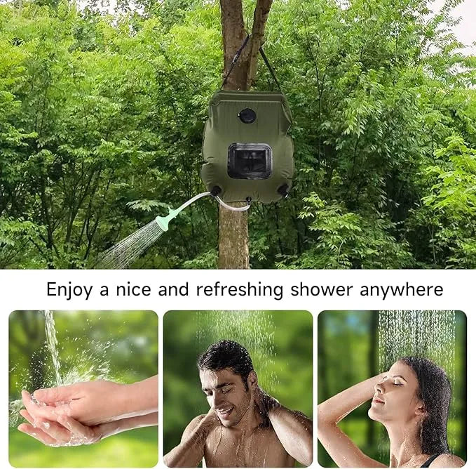 Solar Heating Portable Camping Shower Bag - Urbizia