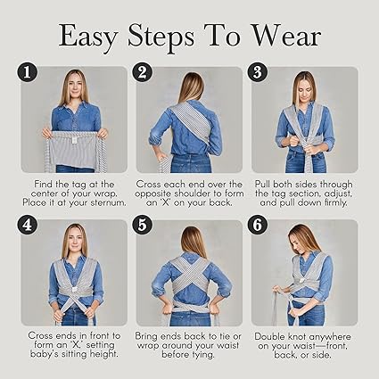 Solly Baby Wrap – Soft & Lightweight Baby Carrier for Newborns to Toddlers - Urbizia