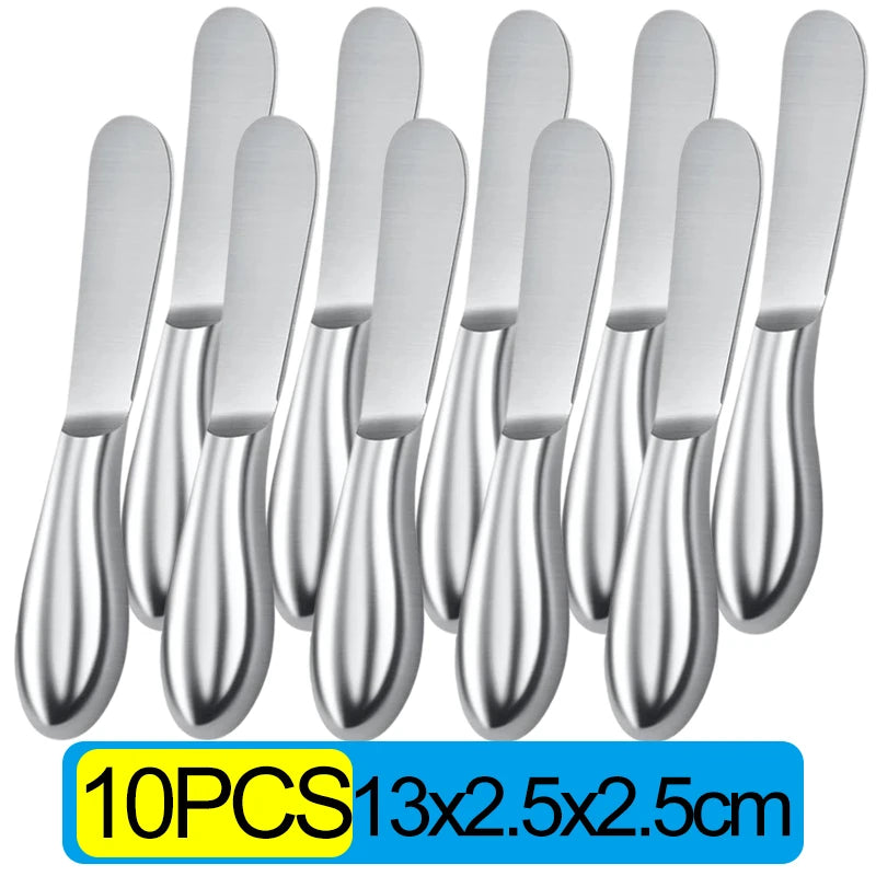 Stainless Steel Butter Cutter & Cheese Knife – Multipurpose Kitchen Spreader