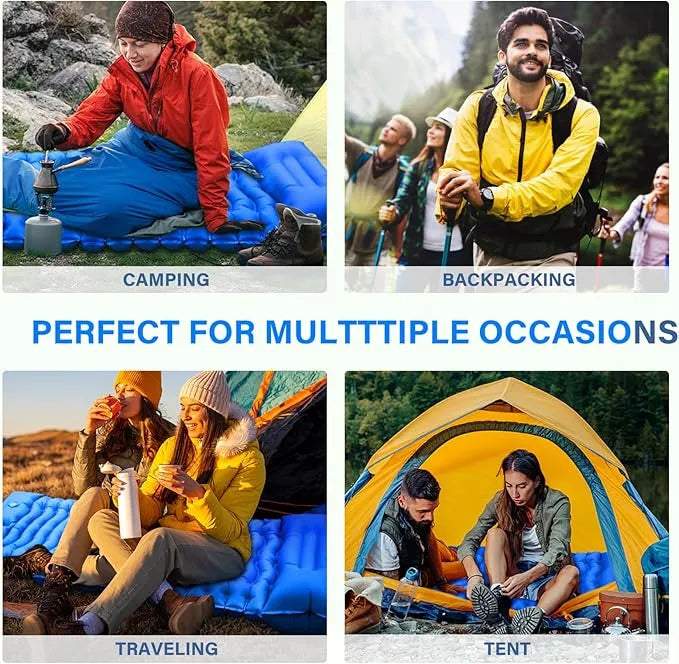 Ultralight Inflatable Camping Sleeping Pad - Urbizia