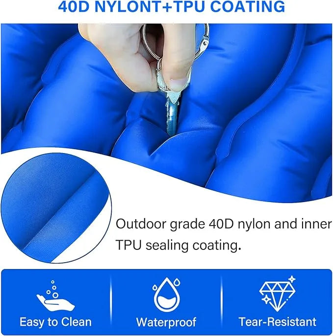 Ultralight Inflatable Camping Sleeping Pad - Urbizia