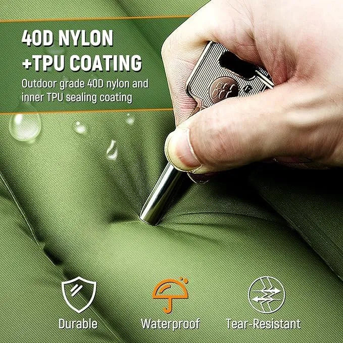 Ultralight Inflatable Camping Sleeping Pad - Urbizia