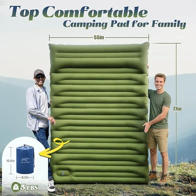 Ultralight Inflatable Camping Sleeping Pad - Urbizia