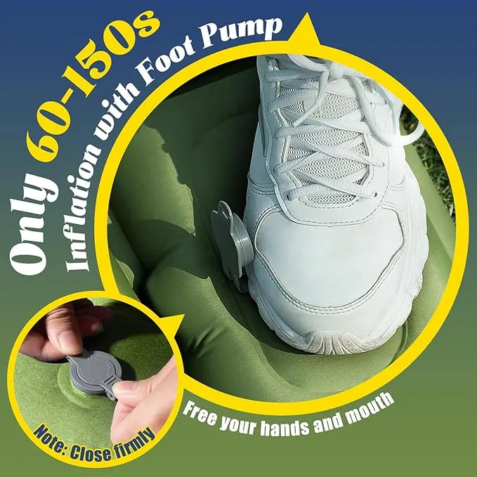 Ultralight Inflatable Camping Sleeping Pad - Urbizia