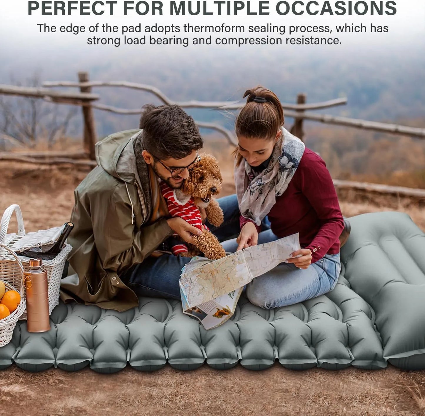 Ultralight Inflatable Camping Sleeping Pad - Urbizia