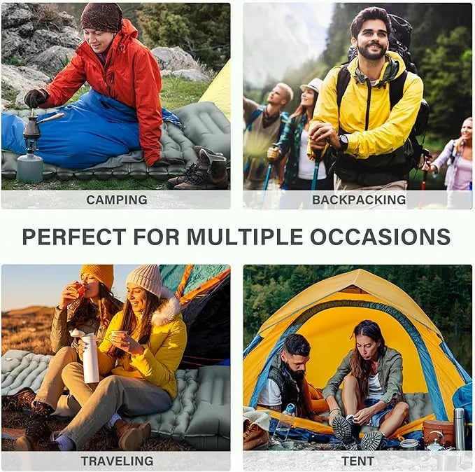 Ultralight Inflatable Camping Sleeping Pad - Urbizia