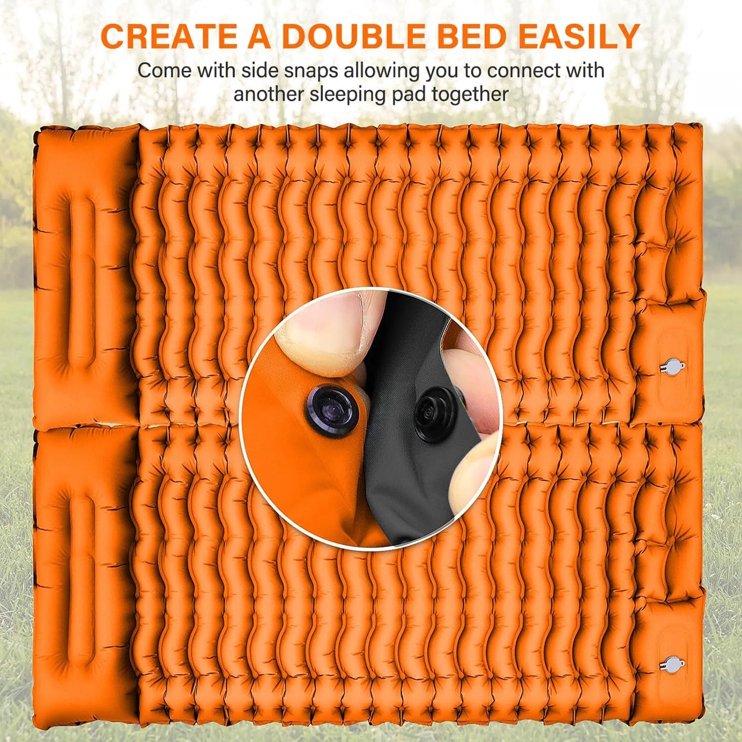 Ultralight Inflatable Camping Sleeping Pad - Urbizia