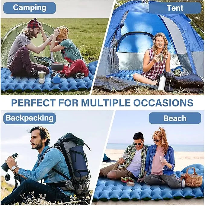 Ultralight Inflatable Camping Sleeping Pad - Urbizia