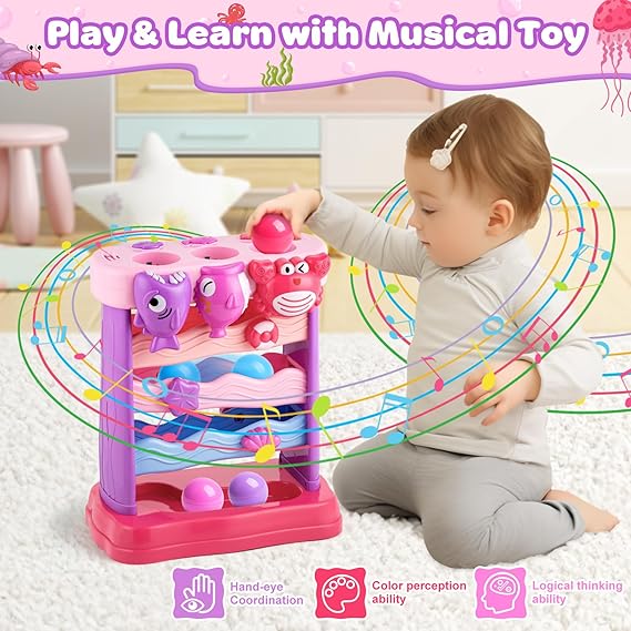 V-Opitos Musical Interactive Feeding Toy – Montessori Learning for Toddlers - Urbizia