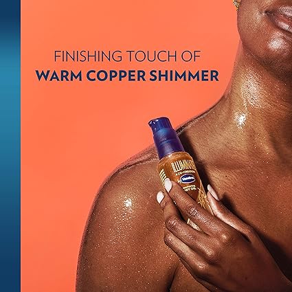 Vaseline Illuminate Me Shimmering Body Oil – Glow & Hydration for Melanin-Rich Skin, 3.3 oz - Urbizia