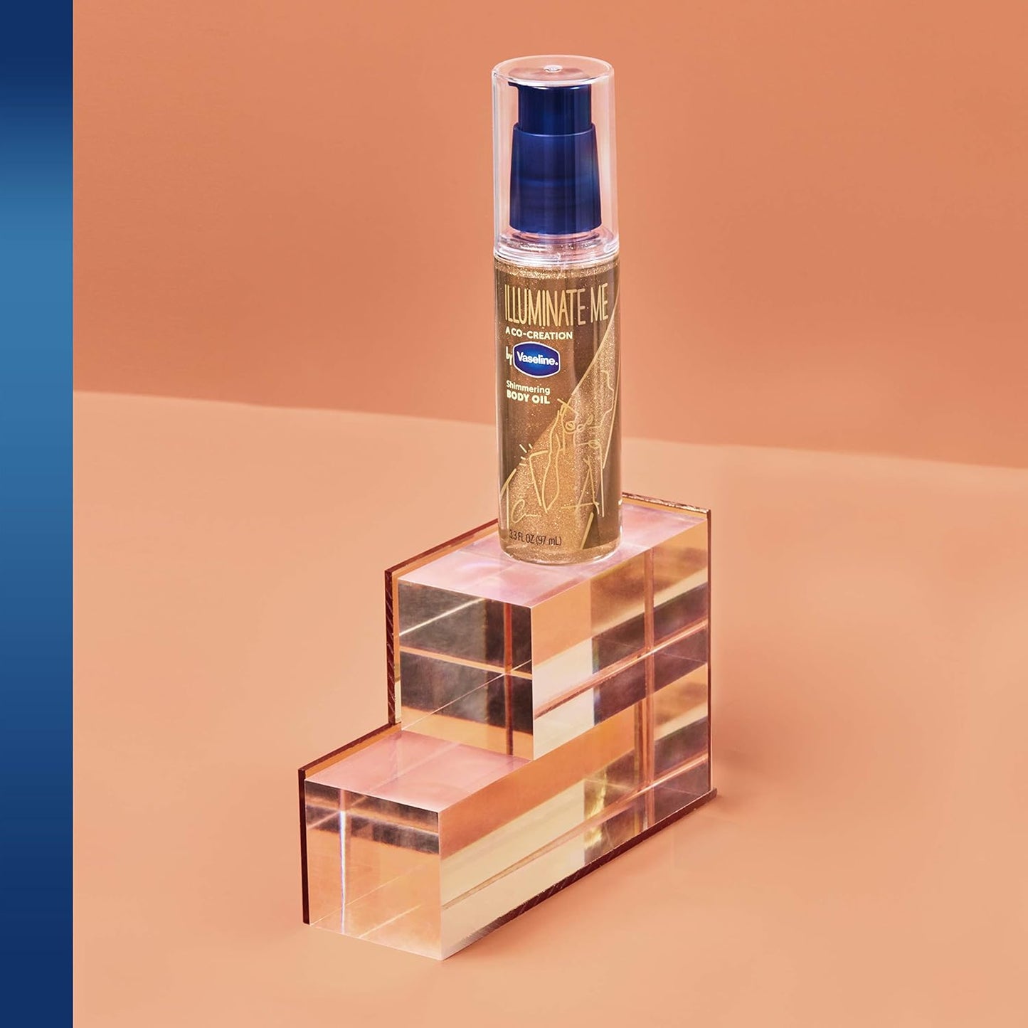 Vaseline Illuminate Me Shimmering Body Oil – Glow & Hydration for Melanin-Rich Skin, 3.3 oz - Urbizia