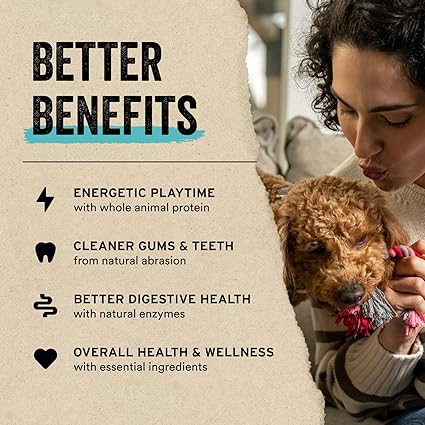 Vital Essentials Beef Liver Dog Treats, 2.1 oz | Freeze-Dried Raw | Single Ingredient | Premium Quality High Protein Training Treats | Grain Free, Gluten Free, Filler Free - Urbizia