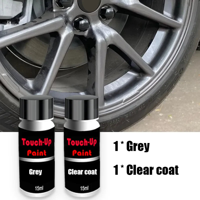 Wheel Touch-Up Kit – Gloss Black, Matte Black, Silver, Grey Paint Repair Kit