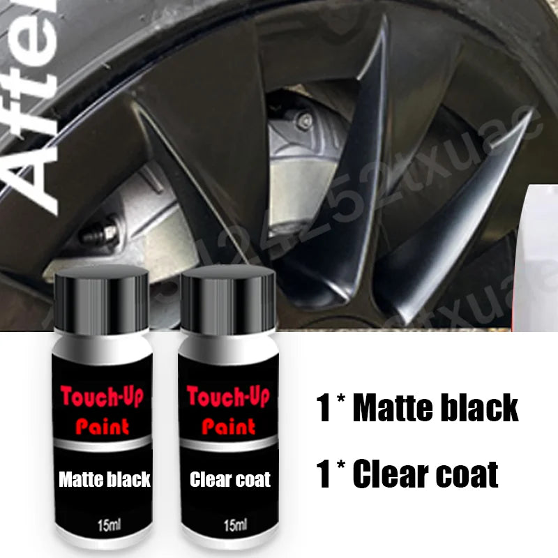 Wheel Touch-Up Kit – Gloss Black, Matte Black, Silver, Grey Paint Repair Kit