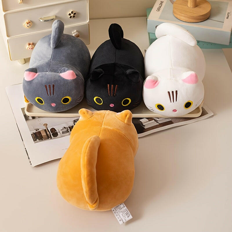 25cm Cartoon Cat Plush Toy - Urbizia