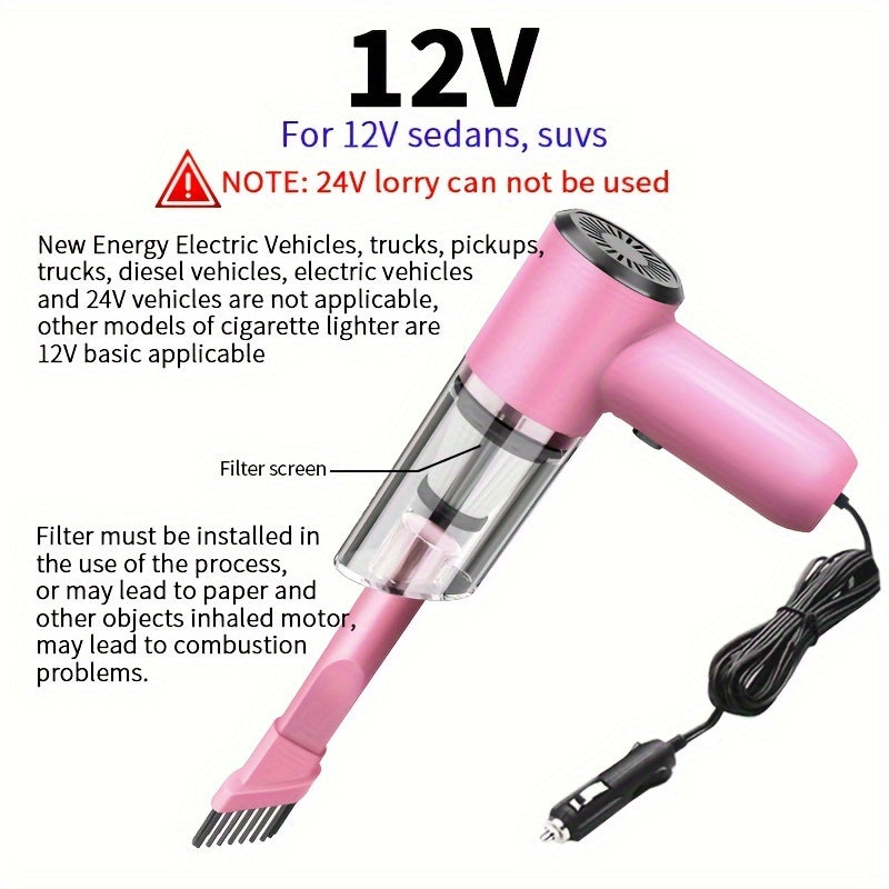 In-Car Vacuum Cleaner - Urbizia