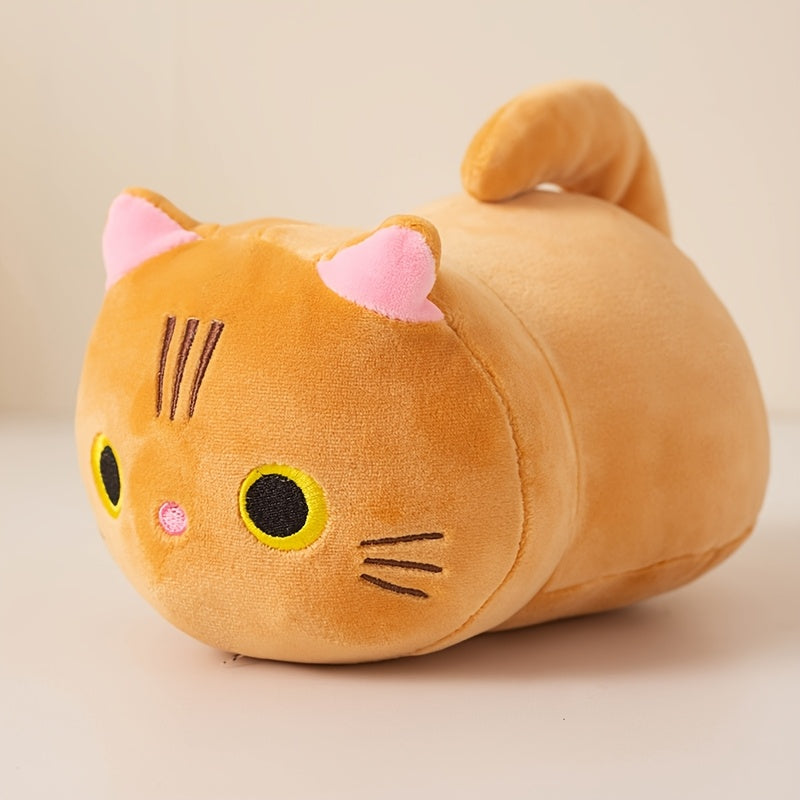 25cm Cartoon Cat Plush Toy - Urbizia