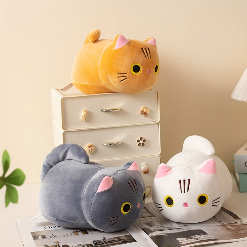 25cm Cartoon Cat Plush Toy - Urbizia