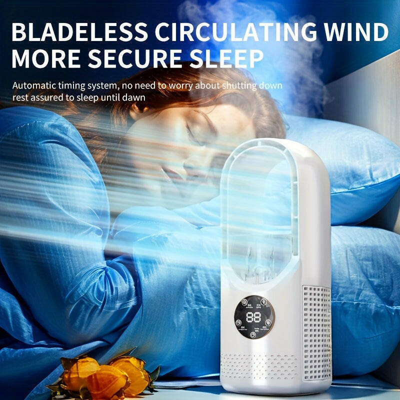 Portable USB Bladeless Air Cooling Fan - Urbizia